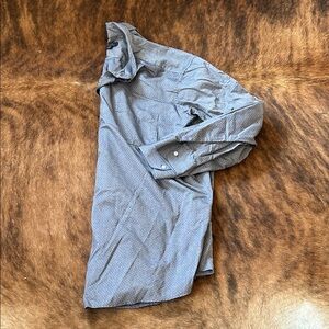 Signature Men's Gray Button Down Shirt